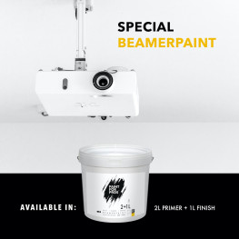 Projektor maling PRO 8M2 sæt - Køb hvid projektormaling til væggen