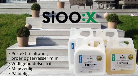 Sioo X - Sioo terrasse