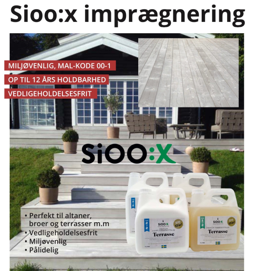 Sioo:X Rensemiddel 1L - Køb Sioo rengøringsmiddel til terrasse og træværk