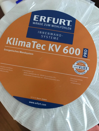 Isolerende tykt filt Klimatec KV 600, 15meter - Erfurt isolerfilt til vægge