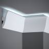 Stukliste til lys med bløde buer - Køb flot billig stuk til LED lys Stukliste til lys med bløde buer - Køb flot billig stuk til LED lys
