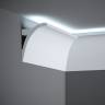 Stukliste til lys med stor bue - Køb flot stuk til LED lys på væggen Stukliste til lys med stor bue - Køb flot stuk til LED lys på væggen