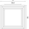 Vægpanel 50 X 50cm. - Køb paneler til væg og loftet W121 Vægpanel 50 X 50cm. - Køb paneler til væg og loftet W121