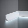 Minimalistisk vægliste til LED lys - Køb stukliste til væggen med LED lys Minimalistisk vægliste til LED lys - Køb stukliste til væggen med LED lys