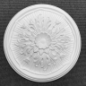 Stuk roset med stor blomster dekoration og blade - Køb stukroset Stuk roset med stor blomster dekoration og blade - Køb stukroset