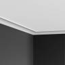 Lille hulkehl liste med bue 2X3cm. - Køb loftliste med bue i midten Lille hulkehl liste med bue 2X3cm. - Køb loftliste med bue i midten