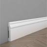 Almue fodliste med rundinger 9,4cm. Færdigmalet hvid - Kvalitets fodpanel Almue fodliste med rundinger 9,4cm. Færdigmalet hvid - Kvalitets fodpanel