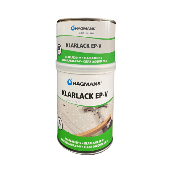 Epoxy Lak glans 90 - Køb vandig klar epoxylak fra Hagmans til gulve