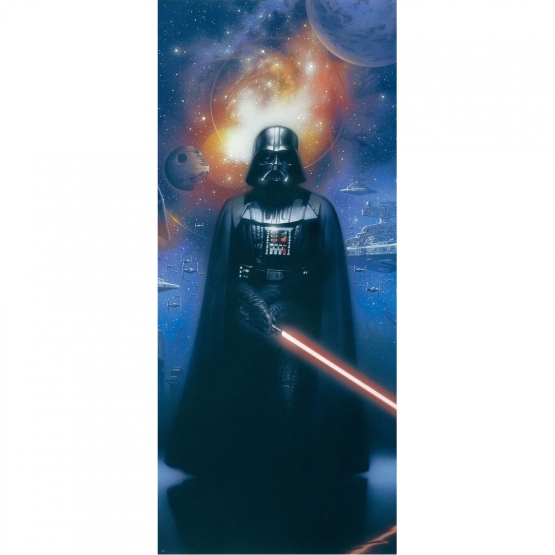 Darth Vader Star Wars dør fototapet - Køb non-woven kvalitet