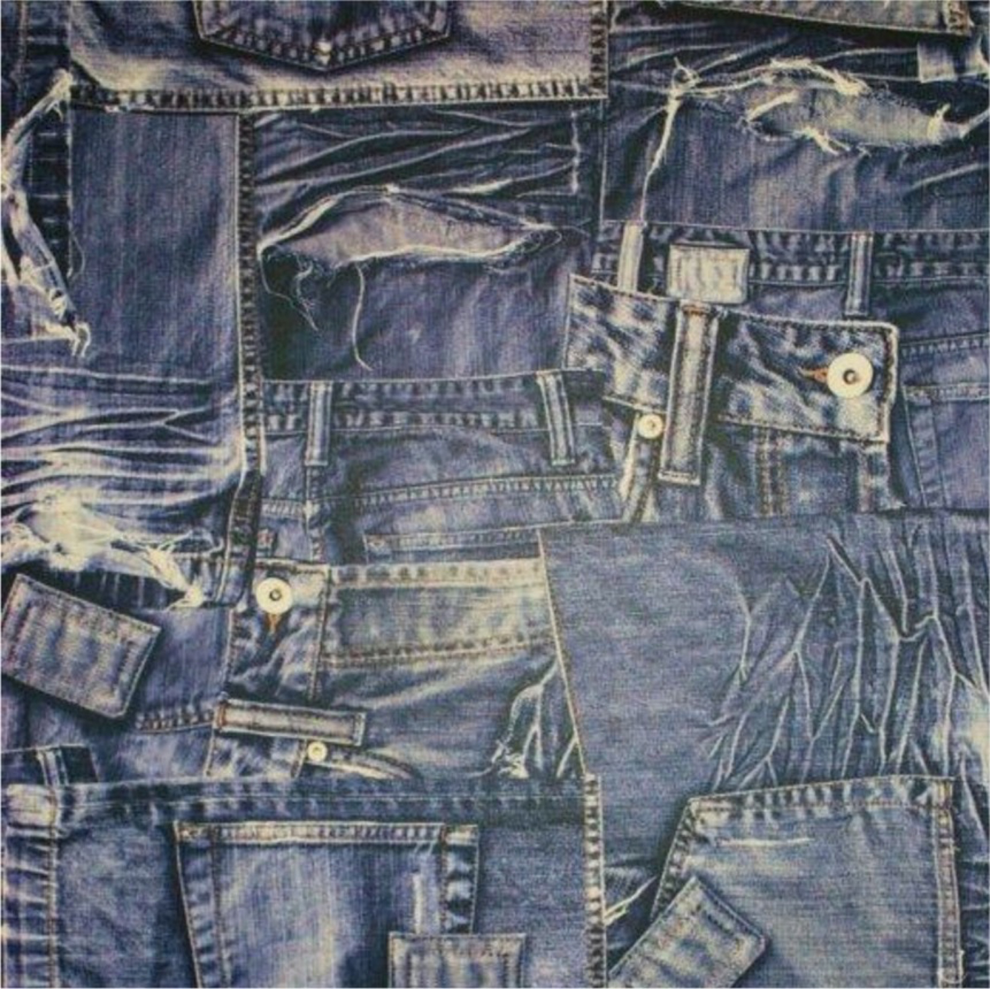 Utålelig Ride Outlook Blue Jeans Denim - Køb Denim tapet med blå cowboybukser på