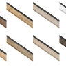 Afslutningsliste med akustikfilt 1,6cm. X 4,4cm. X 278cm. med finer Afslutningsliste med akustikfilt 1,6cm. X 4,4cm. X 278cm. med finer