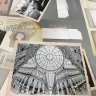 Scrapbook Klæbefolie 45cm. 2 meter - Selvklæbende folie m. rejser Scrapbook Klæbefolie 45cm. 2 meter - Selvklæbende folie m. rejser