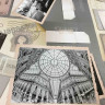 Scrapbook Klæbefolie 45cm. 2 meter - Selvklæbende folie m. rejser Scrapbook Klæbefolie 45cm. 2 meter - Selvklæbende folie m. rejser