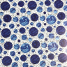 Aqua dots Klæbefolie 45cm. 2 meter - Selvklæbende folie i blå & hvid Aqua dots Klæbefolie 45cm. 2 meter - Selvklæbende folie i blå & hvid