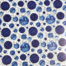 Aqua dots Klæbefolie 45cm. 2 meter - Selvklæbende folie i blå & hvid Aqua dots Klæbefolie 45cm. 2 meter - Selvklæbende folie i blå & hvid