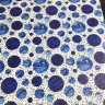 Aqua dots Klæbefolie 45cm. 2 meter - Selvklæbende folie i blå & hvid Aqua dots Klæbefolie 45cm. 2 meter - Selvklæbende folie i blå & hvid