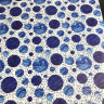 Aqua dots Klæbefolie 45cm. 2 meter - Selvklæbende folie i blå & hvid Aqua dots Klæbefolie 45cm. 2 meter - Selvklæbende folie i blå & hvid