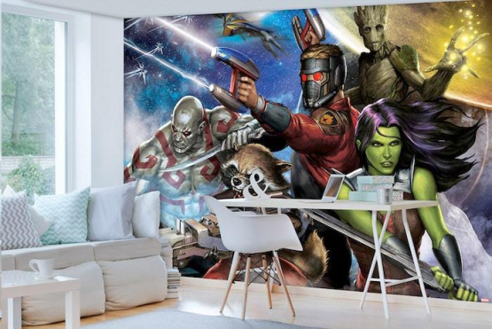 Guardians Of The Galaxy Non-woven - Køb Marvel fototapet