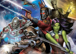 Guardians Of The Galaxy Non-woven - Køb Marvel fototapet