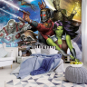 Guardians Of The Galaxy Non-woven - Køb Marvel fototapet