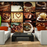 Kaffebønner I Love Coffee - Køb fototapet i non-woven kvalitet Kaffebønner I Love Coffee - Køb fototapet i non-woven kvalitet