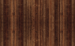 Væg med mørkebrune træbrædder - Køb flotte fototapeter her!