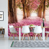 Magnolia Allé Fototapet 416cm. Bred - Køb flotte fototapeter her! Magnolia Allé Fototapet 416cm. Bred - Køb flotte fototapeter her!