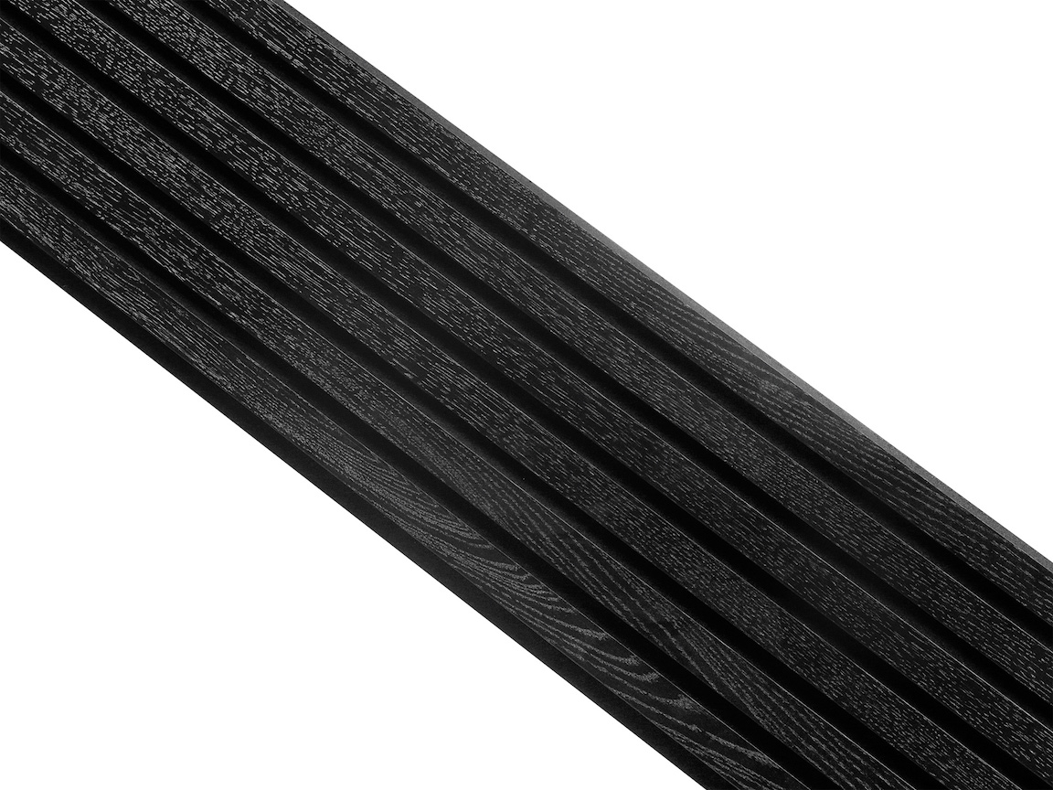 Akustik Panel Sort Akustikpanel Basic Sortlakeret 240cm. - Akustik panel i sortmalet