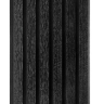 Sortlakeret m. sort MDF og sort filt Akustikpanel Basic Eg 240cm. Sortlakeret m. sort MDF og sort filt Akustikpanel Basic Eg 240cm.