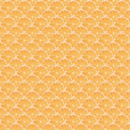 Tapet med orange appelsin skiver | Flot orange tapet