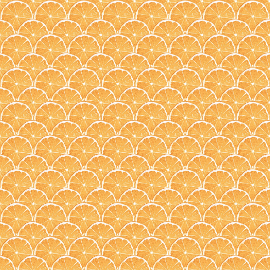 Tapet med orange appelsin skiver | Flot orange tapet