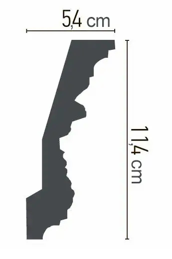 C724 mål på stukliste