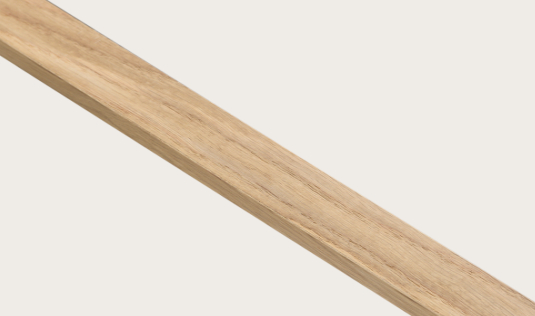 Hylde i eg finér til akustikpanel  - klar olie