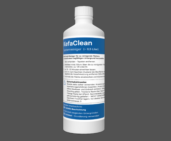 KefaClean 1l rengøring mod skimmel før påføring af KefaRid