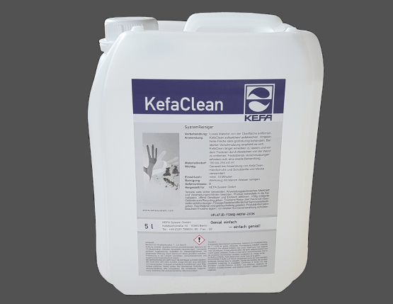 KefaClean 5l rengøring mod skimmel før påføring af KefaRid