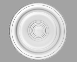 Rosette med ringe
