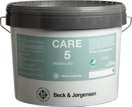 Care 5 er allergivenlig maling fra Beck & Jørgensen